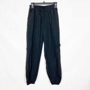 Shein High-Rise  Black Cargo Jogger Pants Size 6